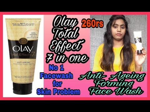 total effects face wash
