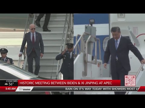 Historic meeting between President Biden and China’s President Xi Jinping at APEC