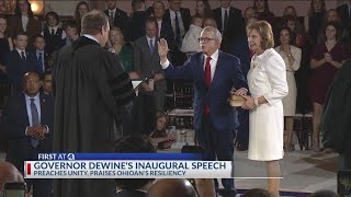 Gov. Mike DeWine preaches unity during inaugural speech
