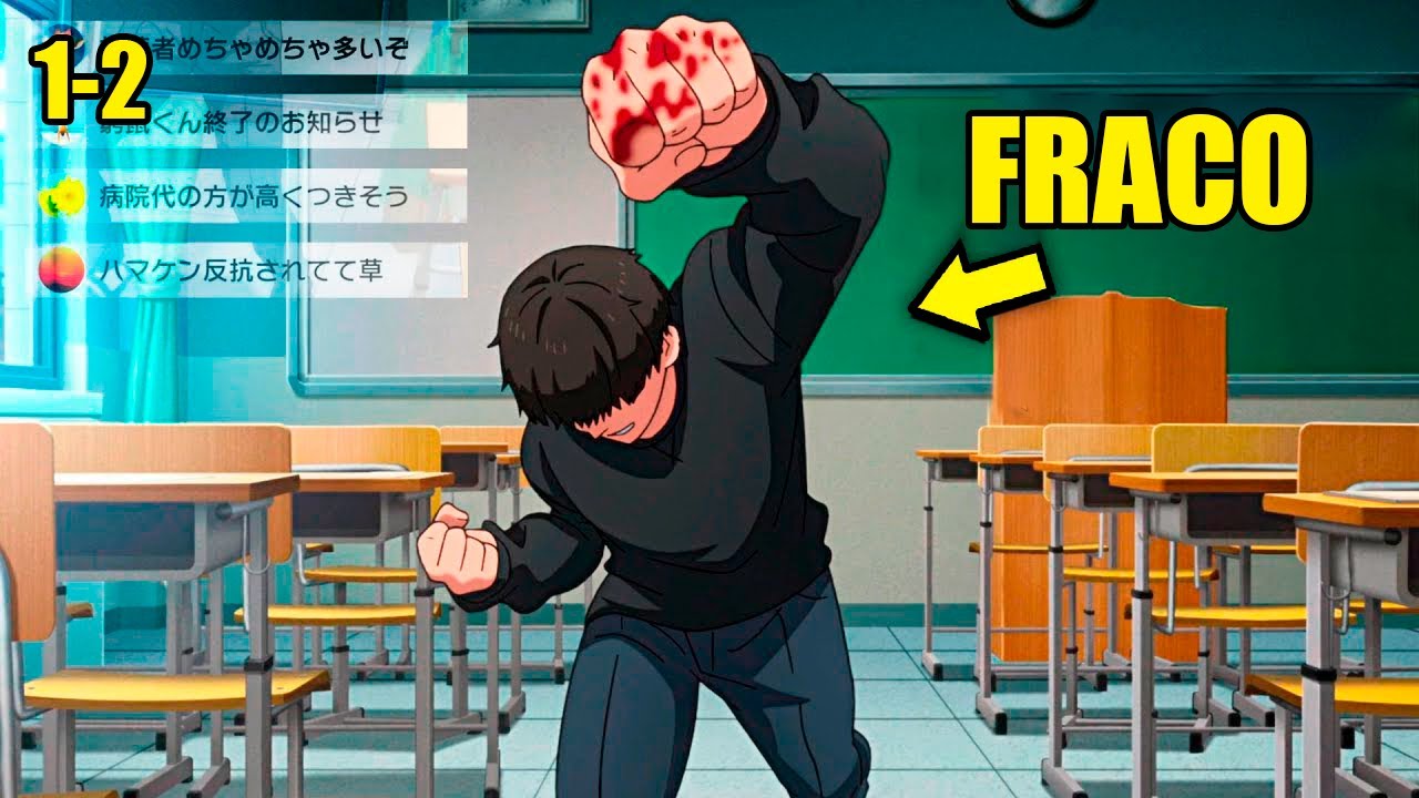 Garoto Aprende Habilidade de Nunca Sentir Dor Para Se Vingar dos Valentões da Escola! PARTE 1-2