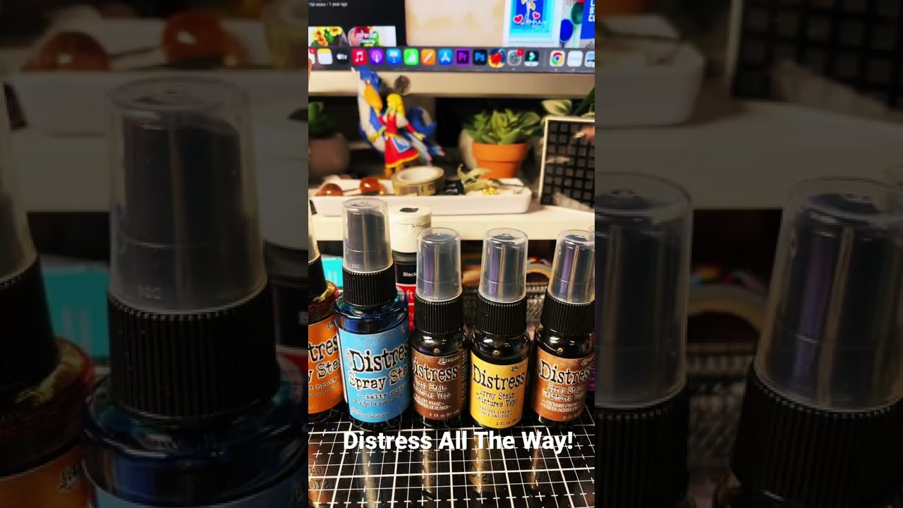 Tim Holtz Distress Inks All the Way! 😍 