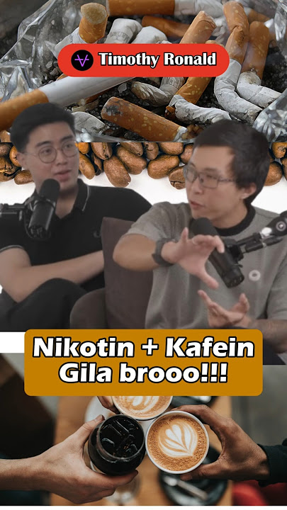 Kenapa Fokus Banget Setelah Ngopi & Ngerokok❓#kopi #rokok #drtirta #timothyronald #ketergantungan