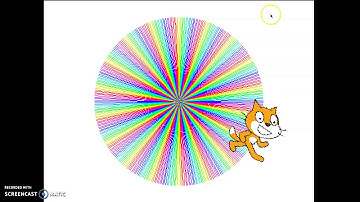 Scratch tutorial - multicolour circle