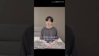 Jk Bts Cover Lauv Never Not Lyric