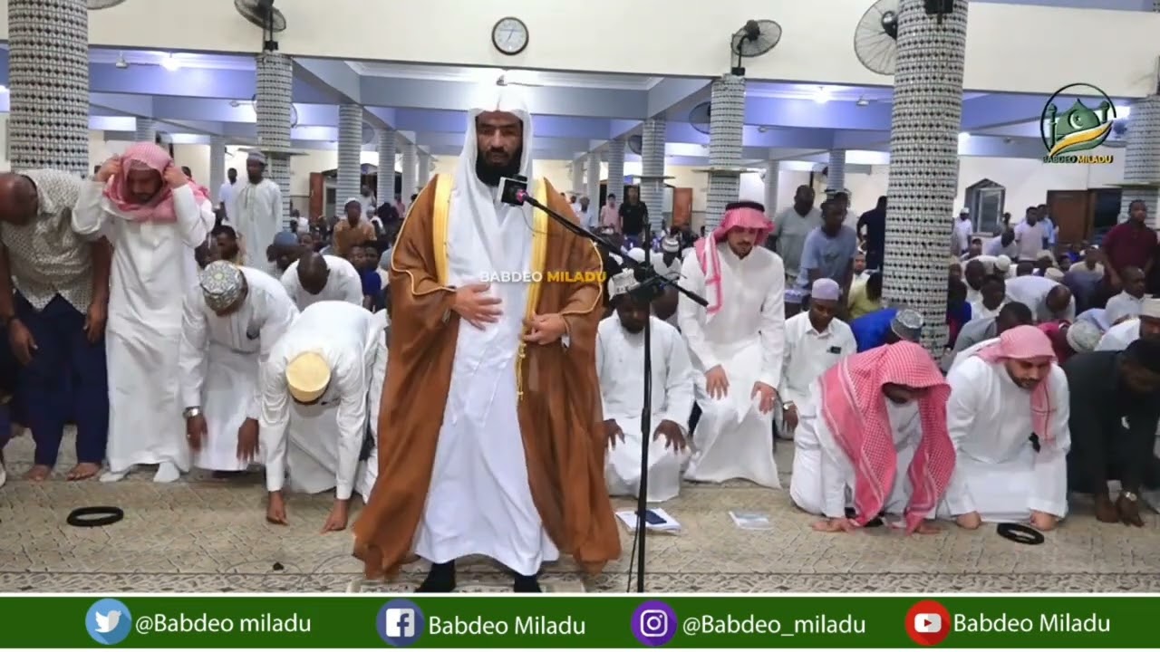 مغرب الجمعة ٢٢ شعبان ١٤٤٦هـ للشيخ عبدالله البعيجان في مسجد كتشانغاني في دار السلام عاصمة تنزانيا ‎