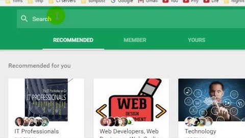 How to join communities in Google plus