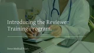 Peer Reviewer Training Program