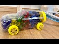 マーブルラン ASMR ♫ HABAウェーブスロープ & スケルトンカー & スケルトンパイプ