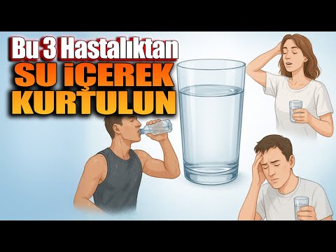 Bu 3 Hastalıktan Su İçerek Kurtulun