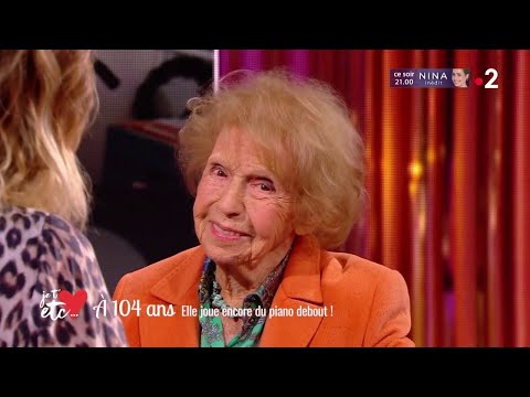 Colette Maze, pianist at 104 years old