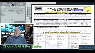 How To Check A VIN For Stolen