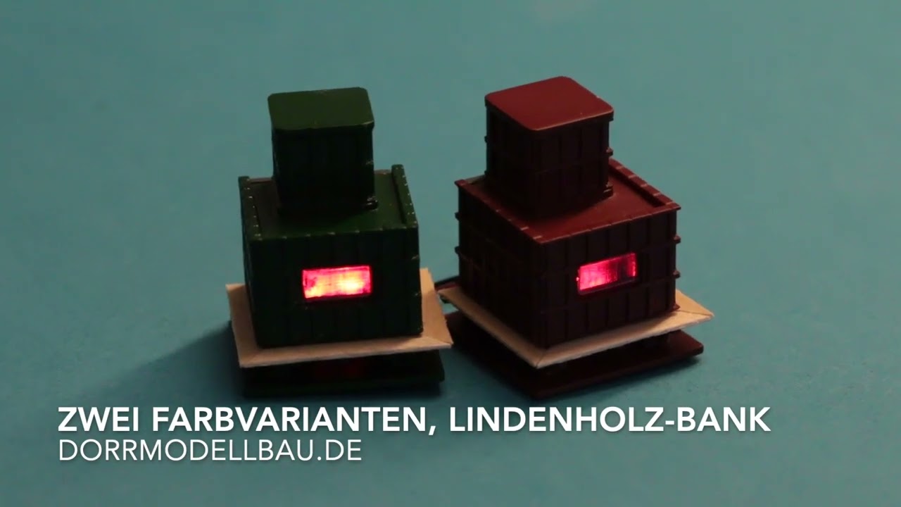 DorrModellbau Kachelofen H0 (1:87) - Winterneuheit 2025 - handmade in Germany