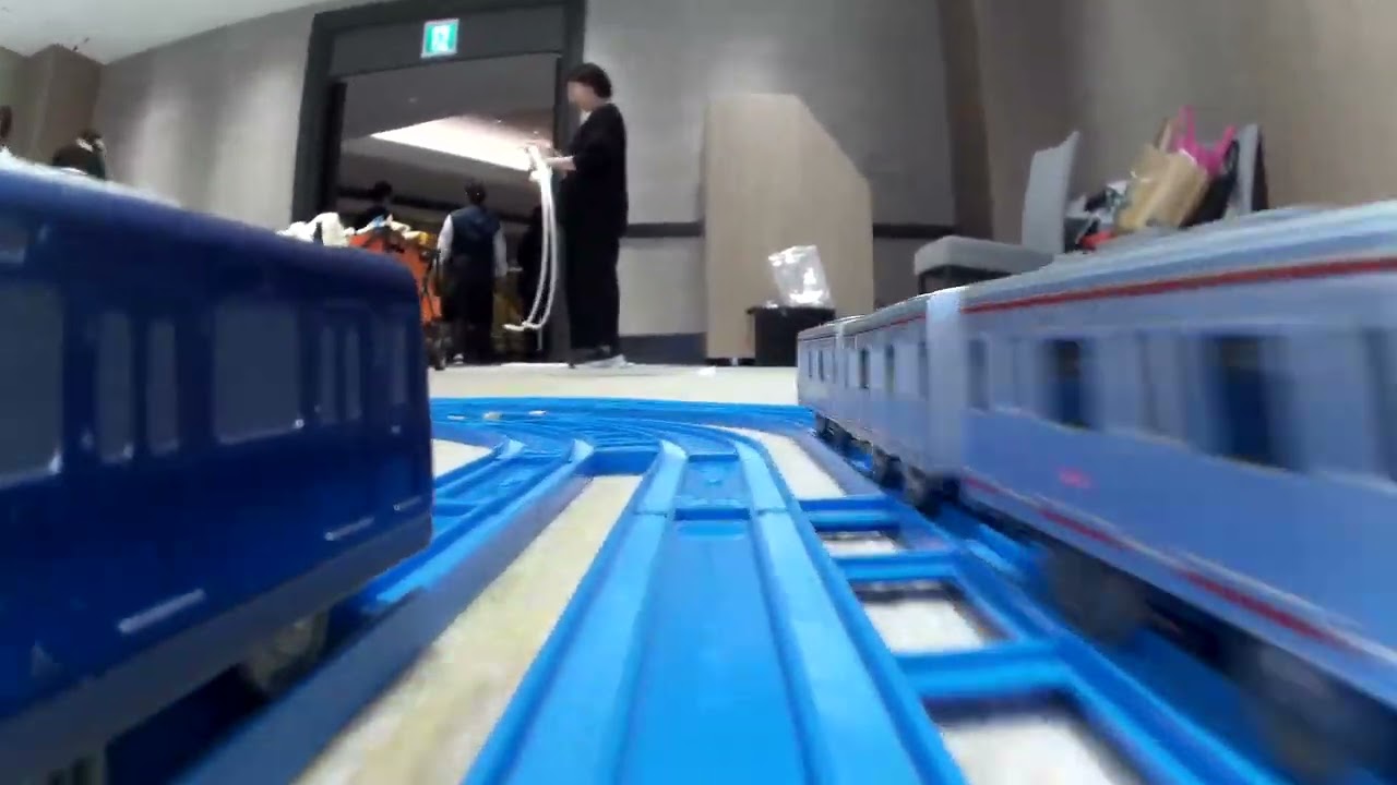 【でんしゃであそぼう！子育て応援フェスティバル2026】横浜ベイシェラトンホテルに相鉄のプラレールをたくさん走らせるpart2【前面展望】2026年3月