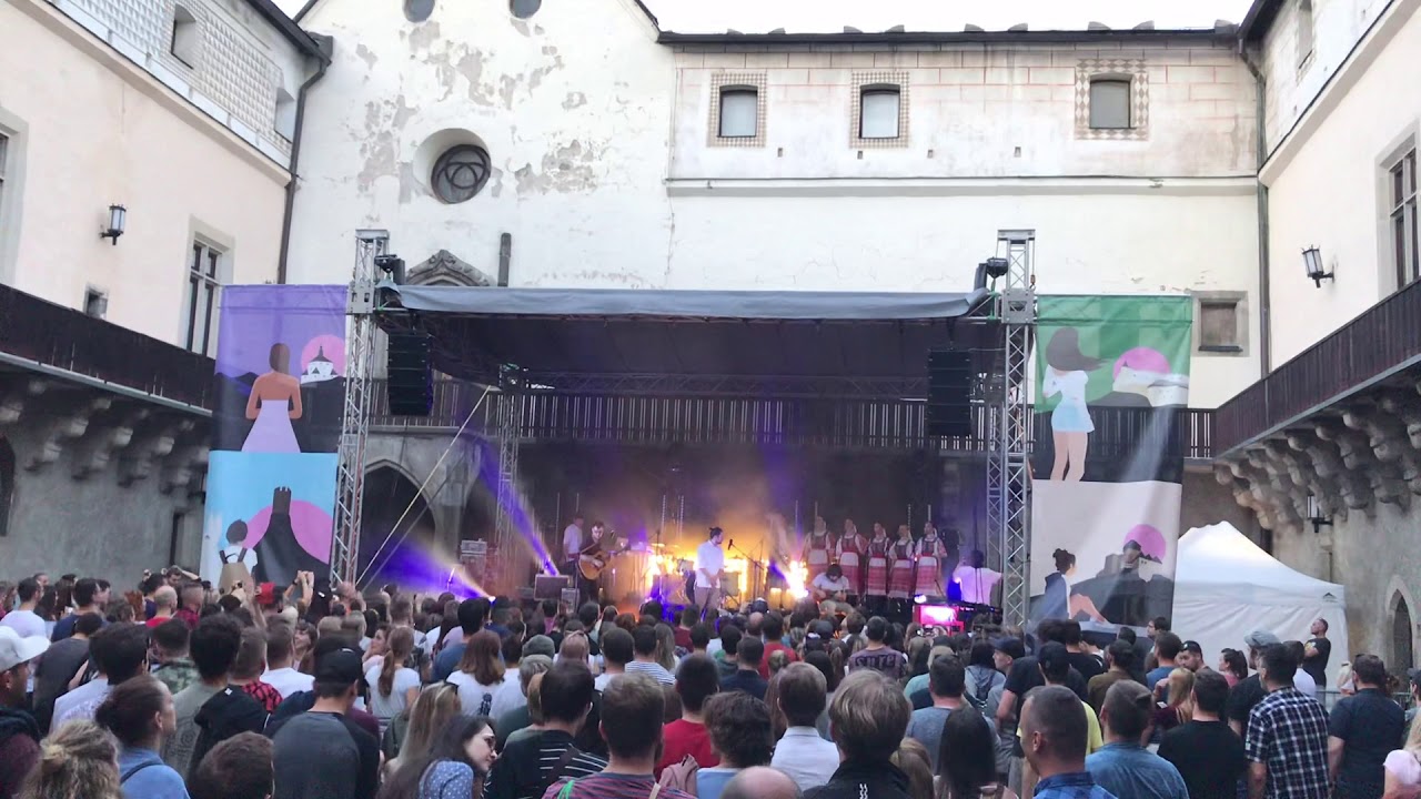 Billy Barman a dievčatá zo SĽUK-u - (Jej) sloboda @ Hrad Zvolen (29.6.2018) 60 fps