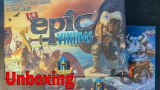 Tiny Epic Vikings & Ragnorok Expansion Unboxing