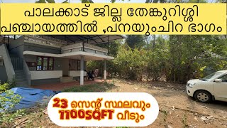 23 സനറ സഥല 1100 Sqft വട ,പലകകട തങകറശശ പഞചയതതൽ പനയ ചറ ഭഗതത ,34 ലകഷ