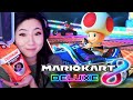 HOW TO BEAT RAINBOW ROAD IN MARIO KART 8!