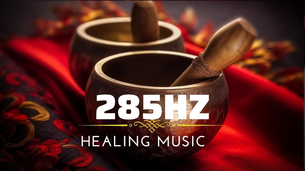 SOLFEGGIO SLEEP MUSIC 285 Hz | Pure Tone Frequency | Tissue Healing ...