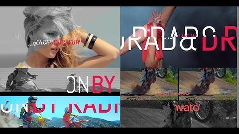 Glitch Slideshow (After Effects Template)