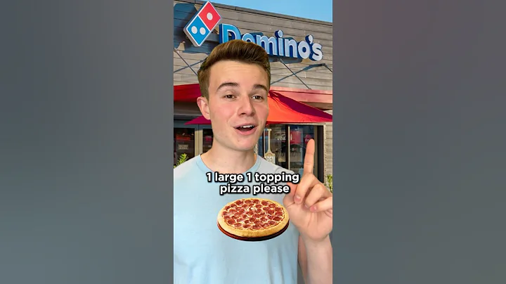Domino’s Secret Discount Code! 🤑🍕 #dominos #pizza #money