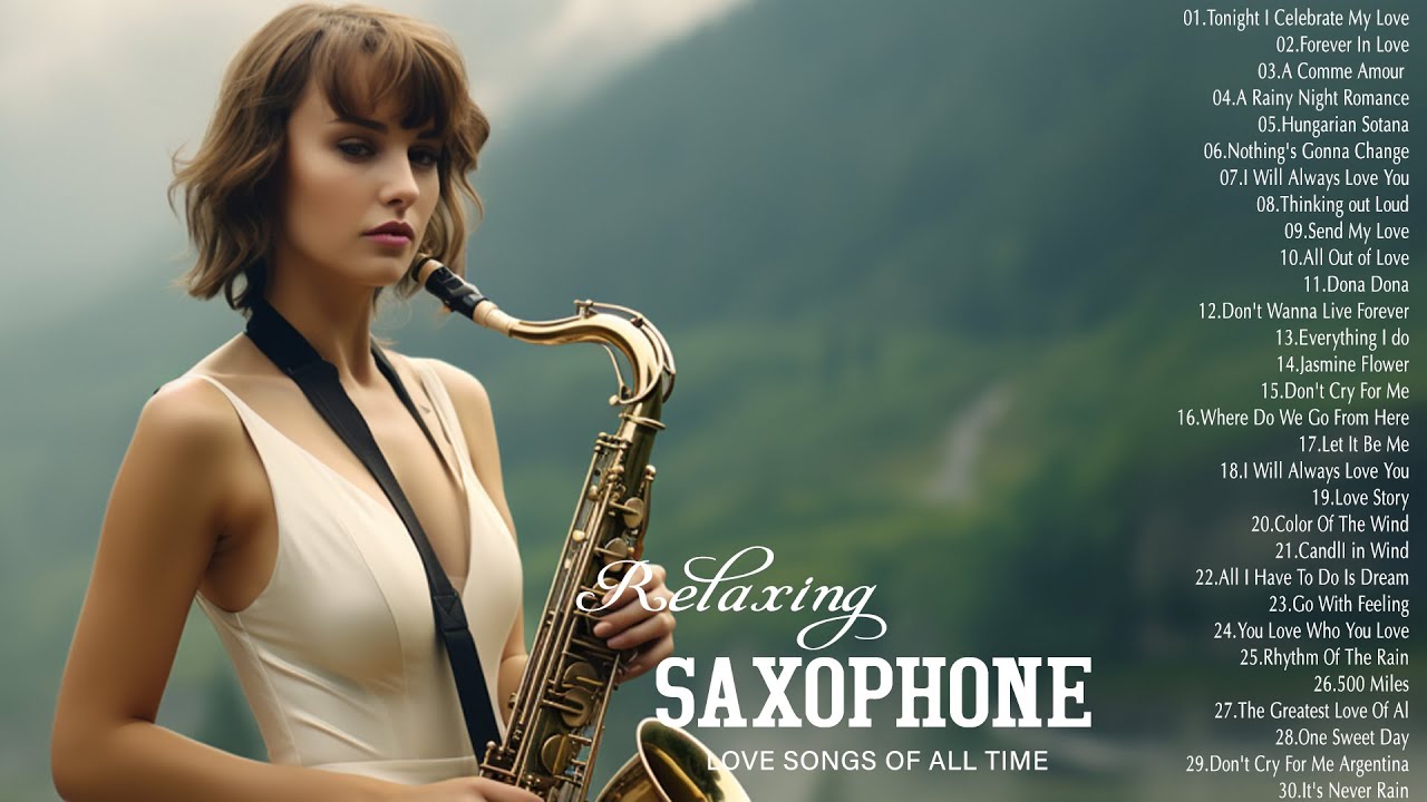 Greatest 400 Romantic Saxophone Love Song Instrumental Collection ...