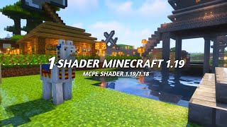 TOP 1 SHADER MCPE REALISTIC | SUPPORT MCPE  RenderDragon 1.19 & 1.18