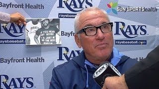 Maddon dishes on Parker's visit to clubhouse