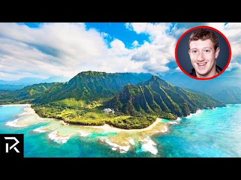 Video: Marks Zukerbergs tikko samazinājies par 116 miljoniem dolāru par humungu Havajiešu īpašumu