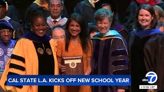 Cal State LA kicks off new school year with University Convocation and Investiture