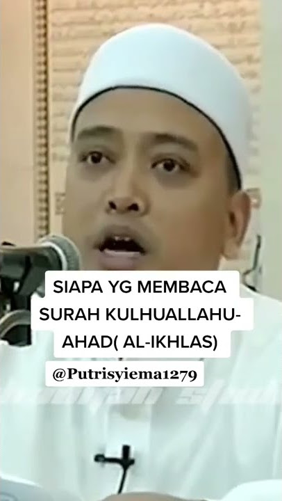 Ini Kelebihan Baca Surah Al-Ikhlas Ketika Nazak😵- Ust Wadi Anuar
