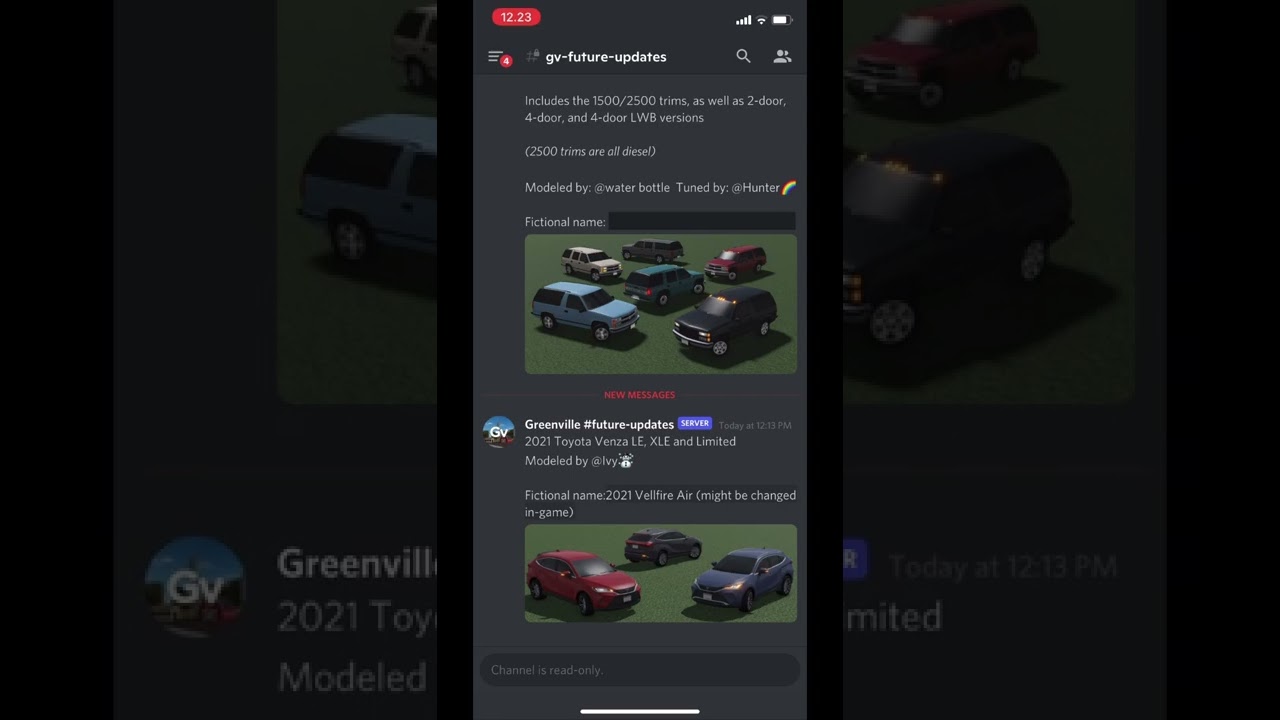 Toyota venza |roblox greenville future update - YouTube