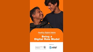 Being a Positive Digital Role Model: Building Healthy Digital Habits by American Academy of Pediatrics 84 views 1 month ago 1 minute, 21 seconds