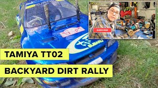 Backyard Bash - TAMIYA TT02 Subaru Impreza Monte-Carlo ’99