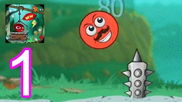 Red Ball Hero Jungle story - Gameplay Walkthrough Part 1 - (iOS, Android)