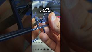 How to Avoid Stress Marks on Gunpla | 2 Cut Method