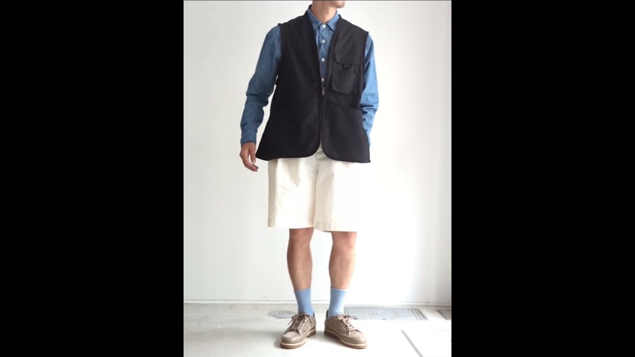 KENNETH FIELDケネスフィールド GUIDE VEST BLACK | ITAL STYLE WEAR