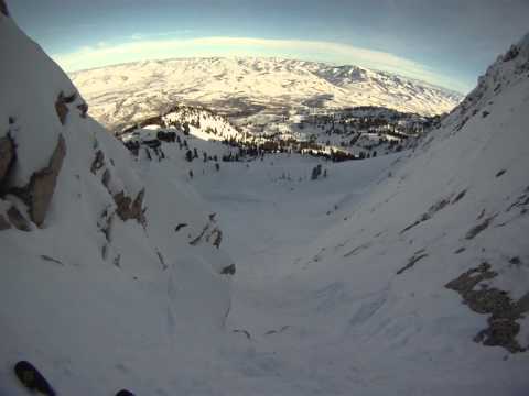 JB conquers the Mount Ogden Gnarzone at Snow Basin Utah