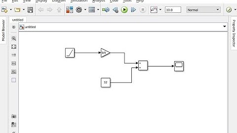Matlab Simulink Mô hình hóa phương trình bằng sơ đồ khối