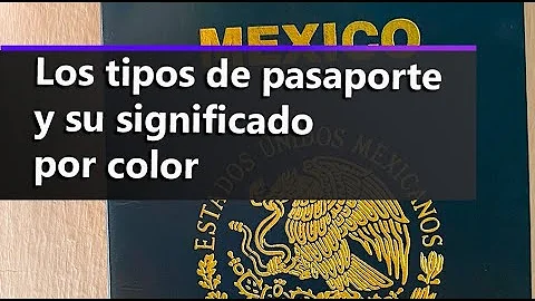 ¿Cuál es la diferencia entre el pasaporte azul y el verde?