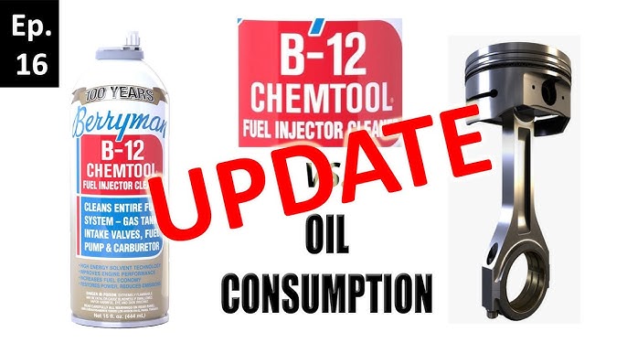 Will Berryman's B12 Chemtool stop oil consumption? 😲, Oil  Burning🔥Experiments