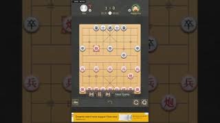 Chinese Chess App: Sacrifice with all black unchecked solution screenshot 3