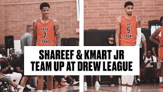 Shareef O'Neal, Brandon Jennings, and Kenyon Martin Jr Put On a Show at The Drew - Full Highlights