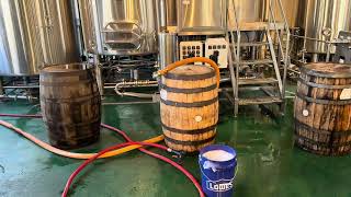 Bourbon-Barrel Porter Transfer - Glenbrook Brewery