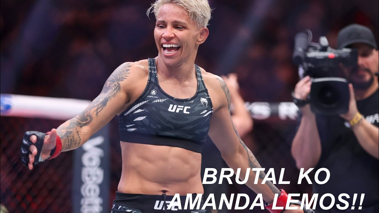 KO BRASILEIRO!!🇧🇷🇧🇷 AMANDA LEMOS  || Div. 16 UFC 5