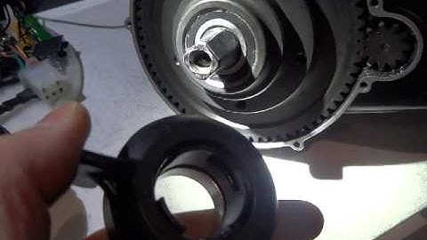 Bafang midrive motor internal controller test run 2