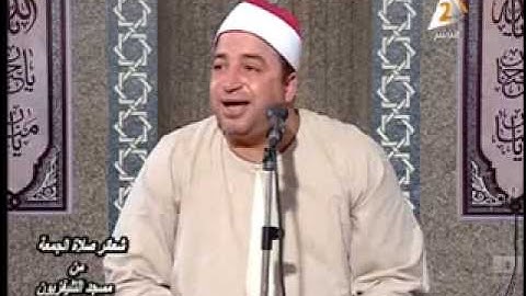طه النعماني سورة الإسراء الجمعة من مسجد التليفزيون 23 5 2014