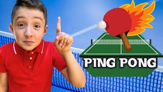 Table Tennis for Kids 🏓 Ping Pong for Kids 👟 Sports for Kids | Educational Videos for Kids