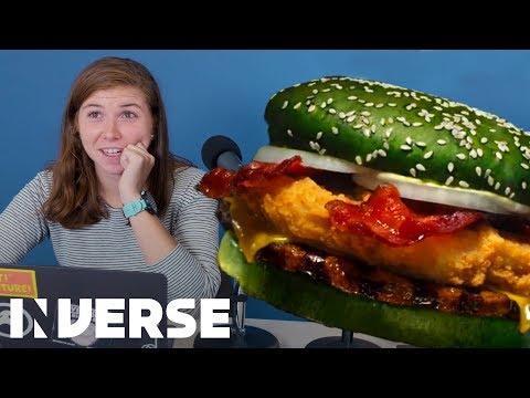 Burger King Debuts Nightmare Burger with Green Bun