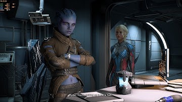 Mass Effect Andromeda - 11: 1st Chat with PeeBee on Tempest