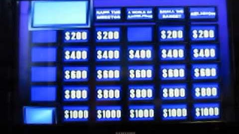 Jeopardy! Second Edition Playstation Run Game 2: Part 2